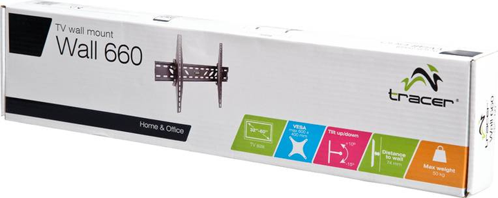 Кронштейн для телевізора TRACER Wall 660 (32"-60")(5907512845257) - зображення 4