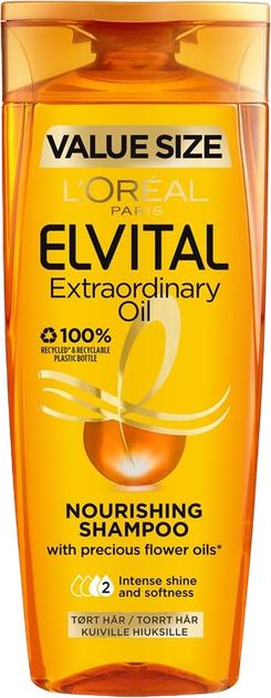 Шампунь для волосся L'Oreal Paris Elvital Extraordinary Oil Shampoo 500 мл (3600523209835) - зображення 1