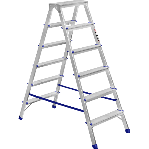 Стремянка 2-х сторонняя Stark SDHR406 PRO (525260204) - Фото 1 Стремянка 2-х сторонняя Stark SDHR406 PRO (525260204) - изображение 1