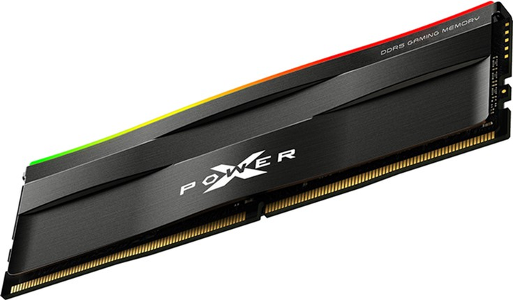 Оперативна пам'ять Silicon Power DDR5-6000 32768MB PC5-48000 (Kit of 2x16384) XPOWER Zenith RGB Gaming Black (SP032GXLWU60AFDF) - зображення 3