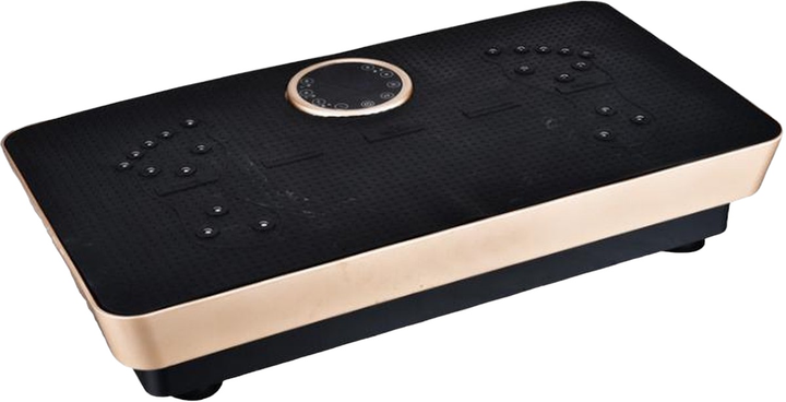 Masażer Fitness Body Magnetic Therapy Vibration Plate + Music TD006C-9 GOLD - obraz 1