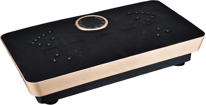 Віброплатформа Fitness Body Magnetic Therapy Vibration Plate + Music TD006C-9 GOLD - зображення 1