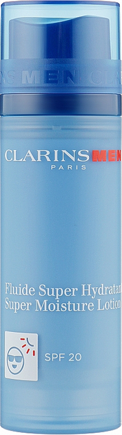 Lotion do twarzy Clarins Men Super Moisture Lotion SPF 20 50 ml (3666057038617) - obraz 1