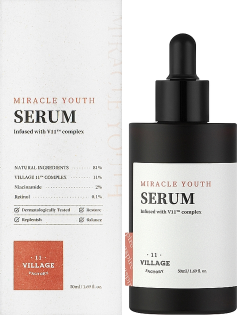 Serum do twarzy Village 11 Factory Miracle Youth 50 ml (8809663754419) - obraz 2