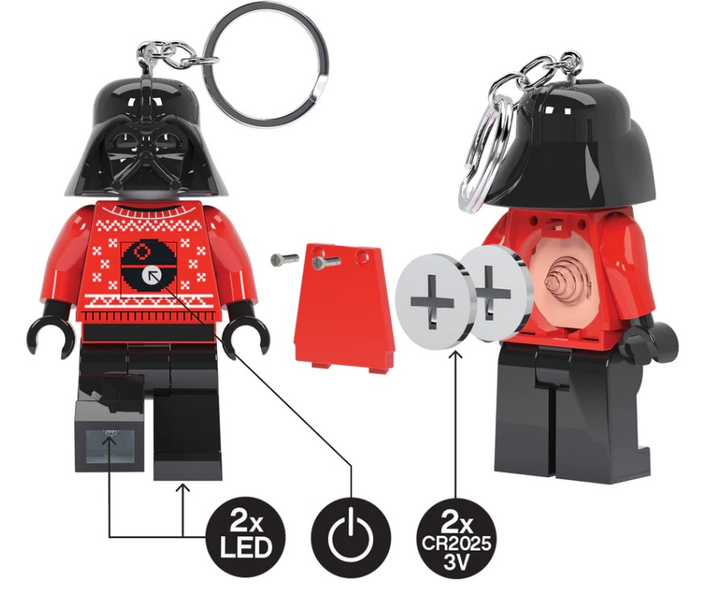 Brelok LEGO Star Wars Darth Vader Ugly Sweater Keychain (4005036-LGL-KE173H) (4895028529086) - obraz 3