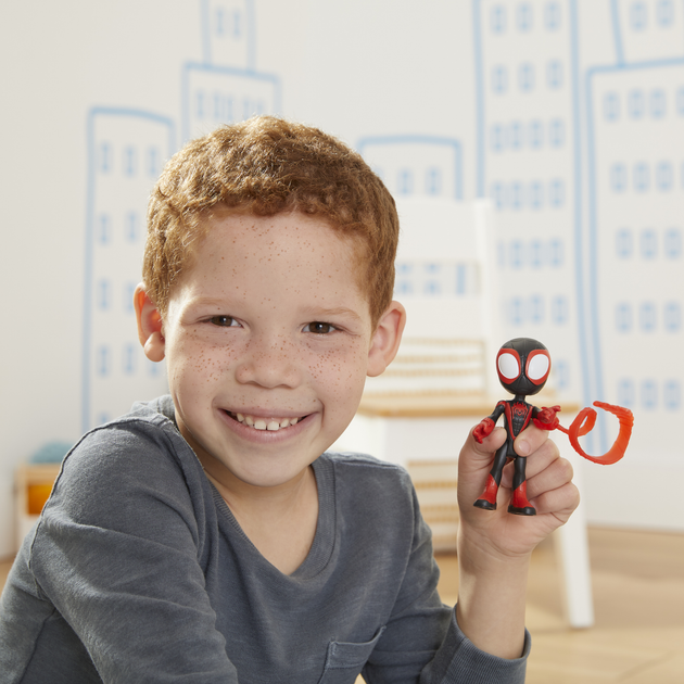 Figurka Hasbro Spidey and His Amazing Friends Miles Morales (HSBF19365X6) - obraz 5