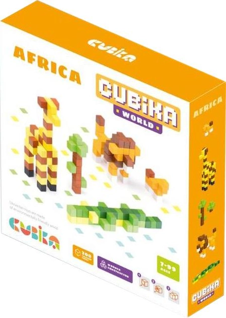 Дерев'яний конструктор Cubika World Африка (CBK15306) - зображення 1