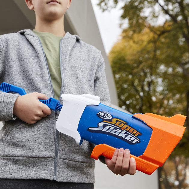 Blaster Hasbro Water Rainstorm Nerf Super Saker (HSBF38905L0) - obraz 9