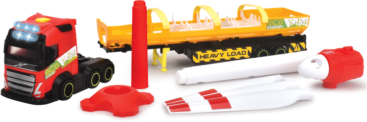 Ciężarówka Dickie Toys Volvo "Transport turbiny wiatrowej" z efektami dźwiękowymi i świetlnymi 40 cm (SBA203747011) - obraz 5