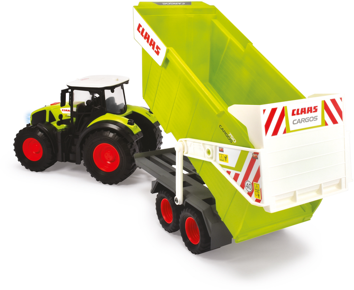 Traktor Dickie Toys Claas z przyczepą (SBA203739004) - obraz 6