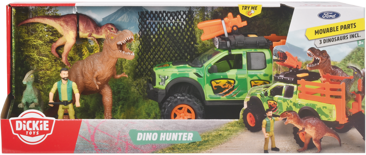 Ігровий набір Dickie Toys Полювання на динозаврів Позашляховик (SBA203837026) - зображення 16