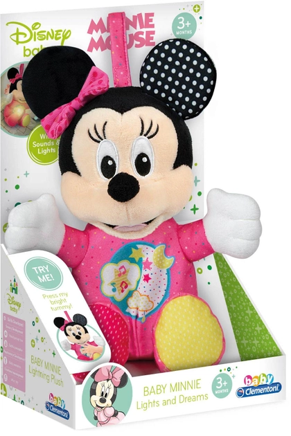 Іграшка-нічник Clementoni Disney Baby Міні м'яка (CLM17207) - зображення 2