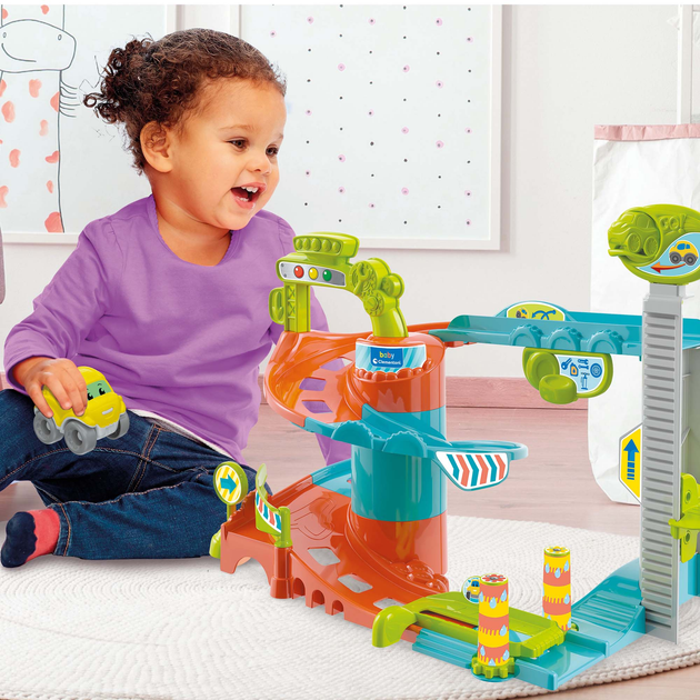 Zestaw do zabawy Clementoni Baby Funny parking (CLM17404) - obraz 5