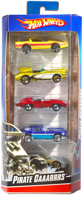 Zestaw 5 podstawowych samochodzików Hot Wheels w asortymencie (MTT1806) - obraz 2