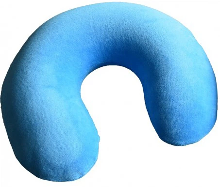Подушка ортопедическая Nosco Ortho Travel для разгрузки шейниго отдела Голубая (17005) - изображение 1