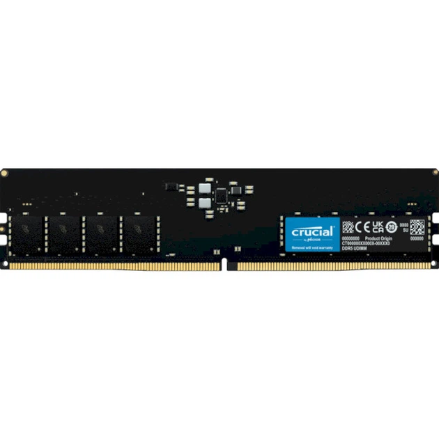 Crucial DDR5 8GB 5200Mhz (CT8G52C42U5) - Фото 1 Crucial DDR5 8GB 5200Mhz (CT8G52C42U5) - изображение 1