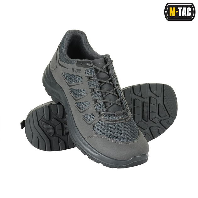Тактичні кросівки сіточкою M-Tac Iva Grey сірі 44 - зображення 1