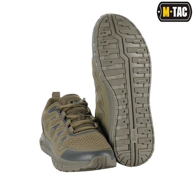 Тактичні легкі кросівки M-Tac Summer Sport Dark Olive темна олива 36 - зображення 2