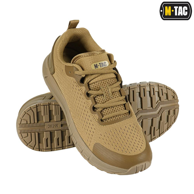 Тактические легкие кроссовки M-Tac Summer Pro Coyote койот 46 - изображение 1