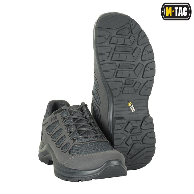 Тактические кроссовки сеточкой M-Tac Iva Grey серые 47 - изображение 2