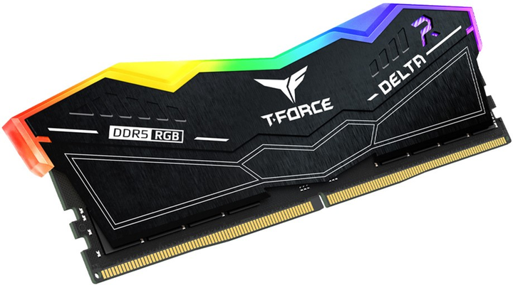 Pamięć Team Group DDR5-6400 32768MB PC5-51200 (Kit of 2x16384) T-Force Delta RGB Black (FF3D532G6400HC40BDC01) - obraz 4