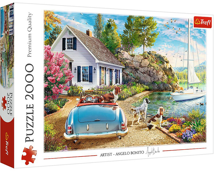 Puzzle Trefl Wakacyjna Przystań 2000 elementów (5900511271249) - obraz 1