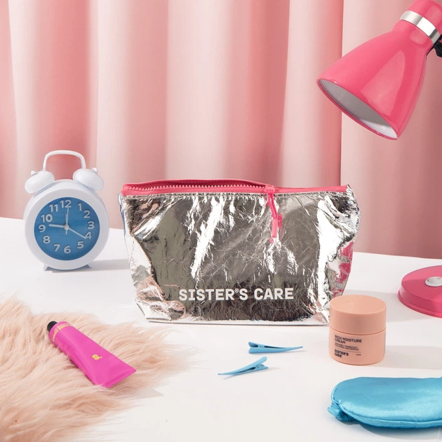 Косметичка Sister's Aroma Care Розовый/Серебристый (4820227784028) - Фото 2 Косметичка Sister's Aroma Care Розовый/Серебристый (4820227784028) - изображение 2
