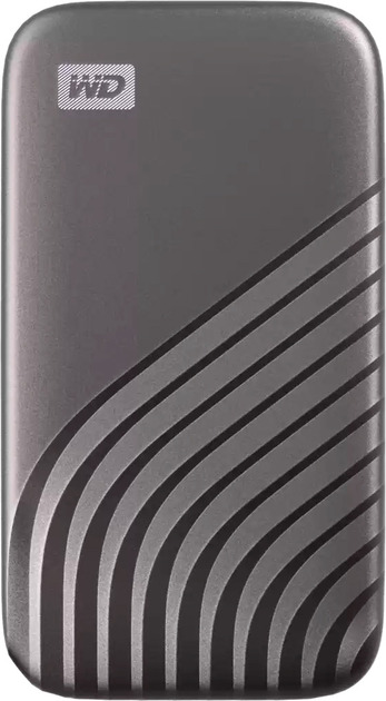 SSD диск Western Digital My Passport 4TB USB 3.2 Type-C Grey (WDBAGF0040BGY-WESN) - изображение 1
