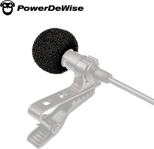 Вітрозахист для петличного мікрофона PowerDeWise 1,9х1,6 см (502405280) - зображення 4