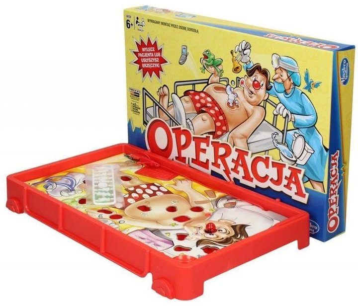 Gra planszowa Hasbro Operacja Classic (5010994870096) - obraz 3