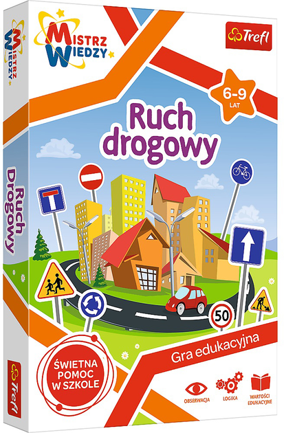Gra planszowa Trefl Ruch Drogowy (5900511019551) - obraz 1