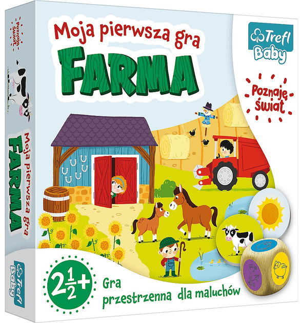 Настільна гра Trefl Farma Baby (5900511021097) - зображення 1