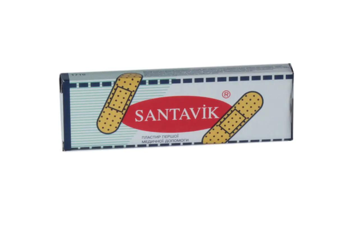 Набор пластырей Santavik 1.9*7.2 cм №10 - изображение 1
