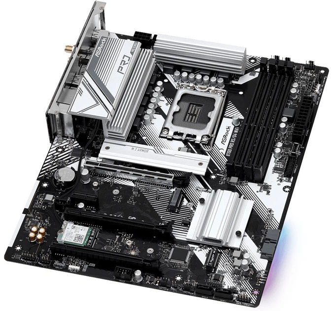 Материнська плата ASRock B760 Pro RS/D4 WiFi (s1700, Intel B760, PCI-Ex16) - зображення 3