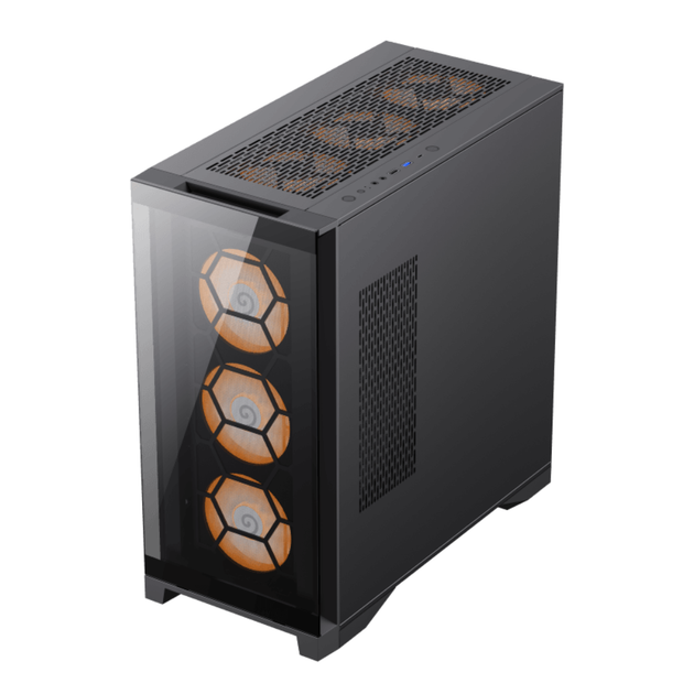 Корпус для пк GameMax Leader TG без блока питания Fulltower Черный - изображение 3