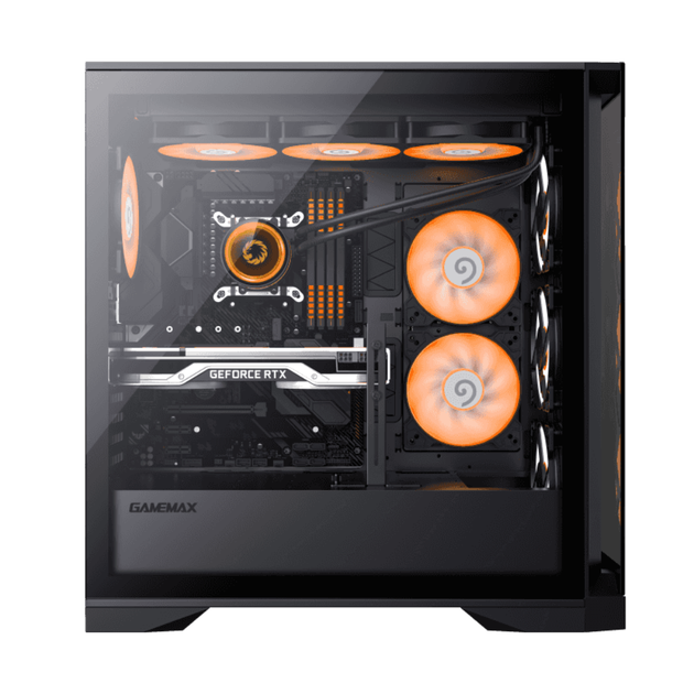 Корпус для пк GameMax Leader TG без блока питания Fulltower Черный - изображение 6