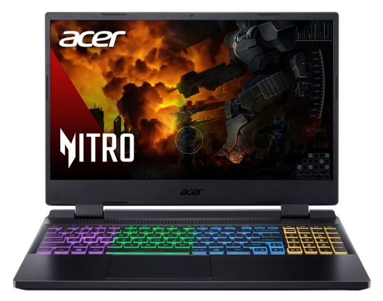 Ноутбук Acer Nitro 5 AN515-46-R2Q8, 15.6" FHD 144Hz, AMD Ryzen 5 6600H (4.5GHz), 16GB, SSD 512GB, RTX 3070Ti - Фото 1 Ноутбук Acer Nitro 5 AN515-46-R2Q8, 15.6" FHD 144Hz, AMD Ryzen 5 6600H (4.5GHz), 16GB, SSD 512GB, RTX 3070Ti - зображення 1