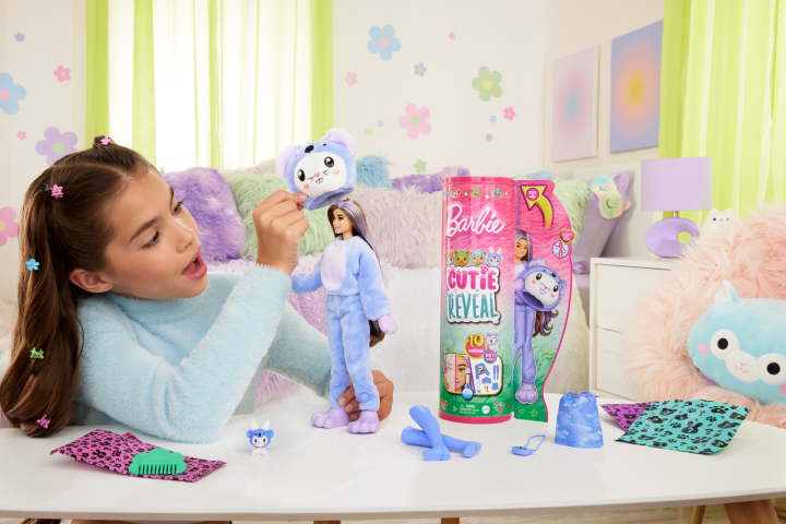 Лялька Barbie Cutie Reveal Costume-themed Series Doll Bunny As A Koala (0194735178605) - зображення 5