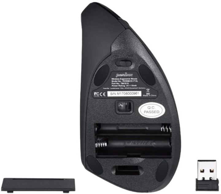 Mysz Perixx PERIMICE-713L Wireless Black (4049571001630) - obraz 5