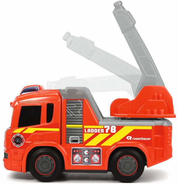 Wóz strażacki ABC Scania Fredy Fire 25 cm (4006333074592) - obraz 2