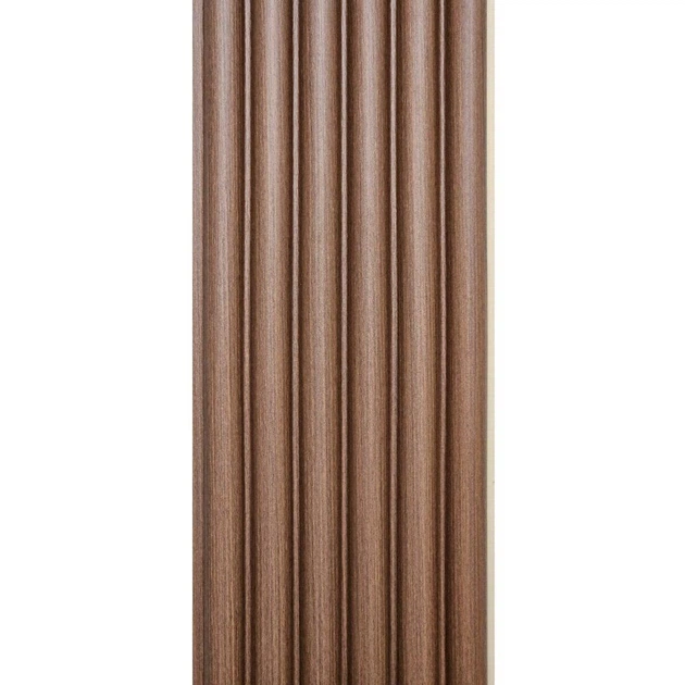 Декоративна WPC кругла стінова рейка 3000*152*15мм (D) SW-00001872 - изображение 5