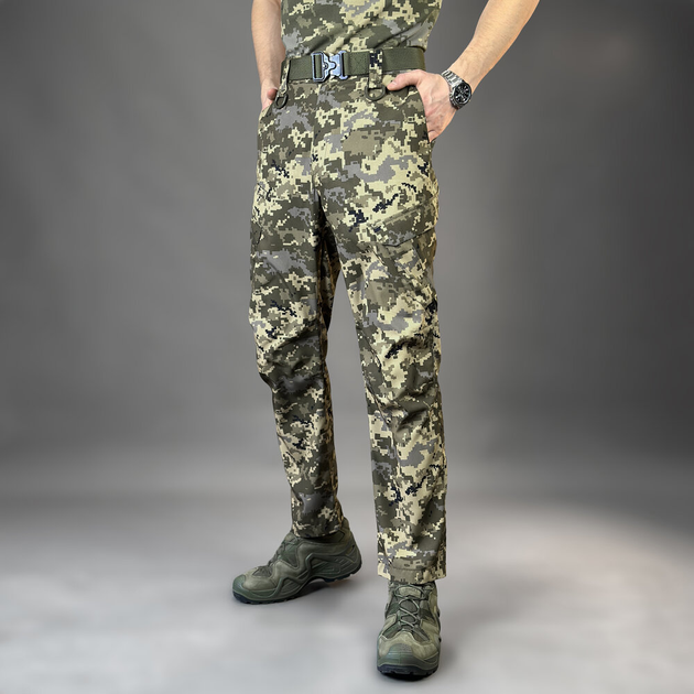 Штани-карго Pobedov Tactical Soft Waterproof Піксель 3XL PNcr2 8923XLpx - зображення 1