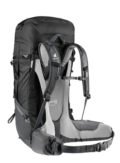 Туристический рюкзак Deuter Futura Air Trek 60+10 черный - изображение 4