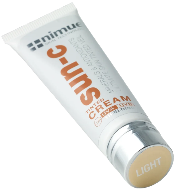 Крем Nimue Sun-C Tinted SPF 40 moisturiser Light 60 мл (6009693493292) - зображення 1