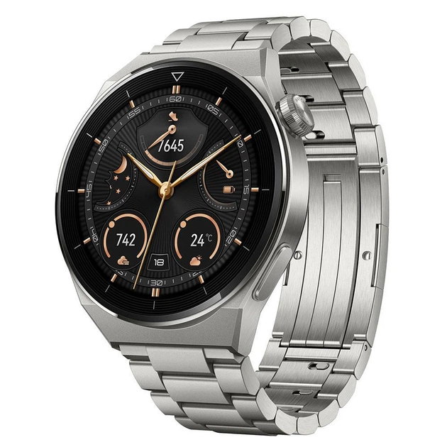 Смарт-годинник HUAWEI Watch GT 3 Pro 46mm Titanium (55028834) - Фото 1 Смарт-годинник HUAWEI Watch GT 3 Pro 46mm Titanium (55028834) - зображення 1