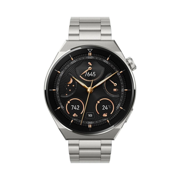 Смарт-годинник HUAWEI Watch GT 3 Pro 46mm Titanium (55028834) - Фото 5 Смарт-годинник HUAWEI Watch GT 3 Pro 46mm Titanium (55028834) - зображення 5