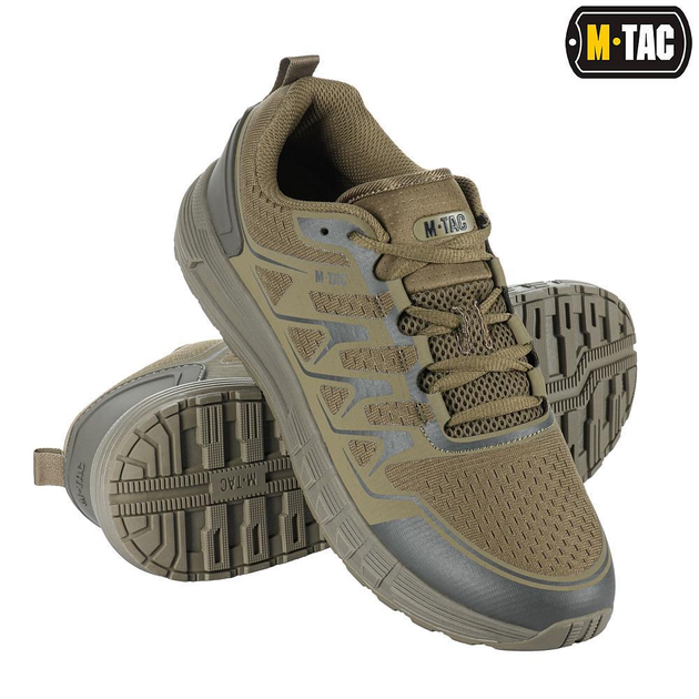 Тактические легкие кроссовки M-Tac Summer Sport Dark Olive темная олива 47 - изображение 1