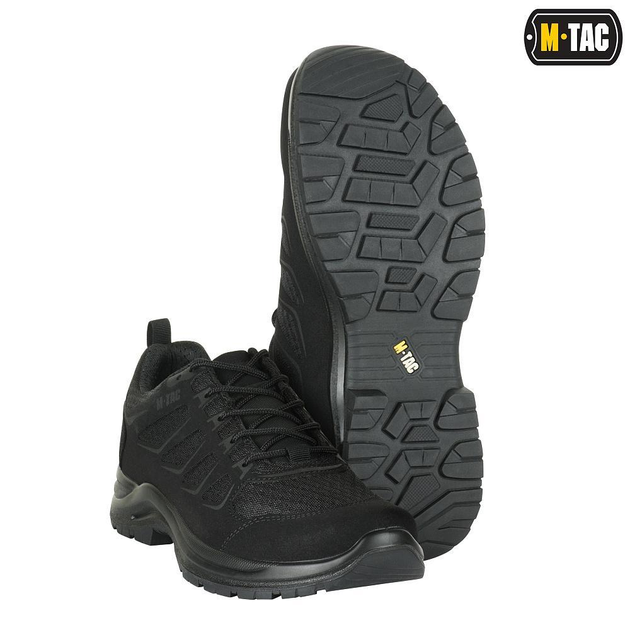 Тактические сетчатые кроссовки M-Tac Iva Black черные 45 - изображение 2