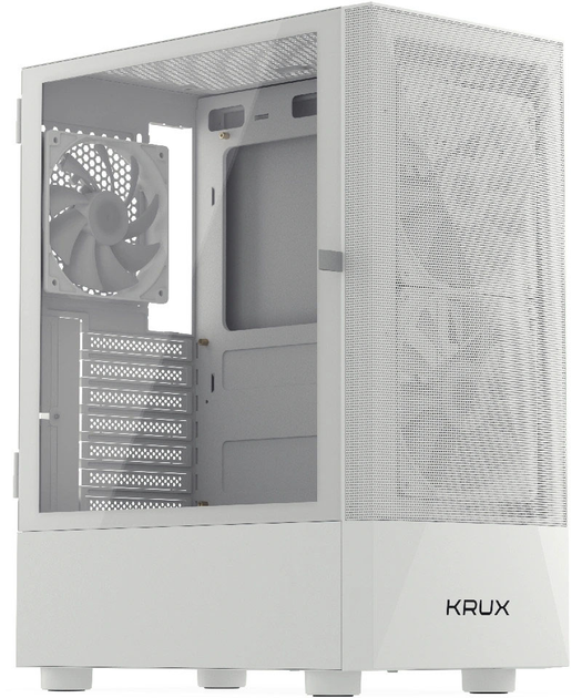 Obudowa Krux Vako White RGB (KRXD005) - obraz 1