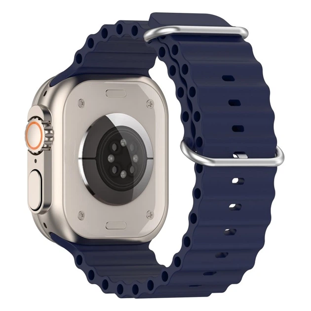 Ремешок ArmorStandart Ocean Band для Apple Watch All Series 42/44/45/49mm Deep Blue (ARM74245) - изображение 3